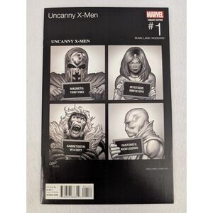 Marvel Hip Hop Variant Uncanny X-Men #1 Greg Land Geto Boys 1990 Homage NM